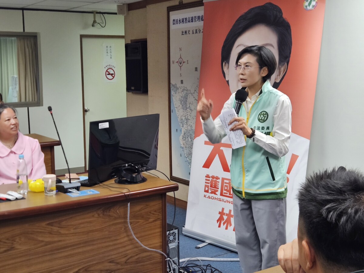 ▲銀髮運動中心到AI監測愛河,林岱樺三大提案震動左營。