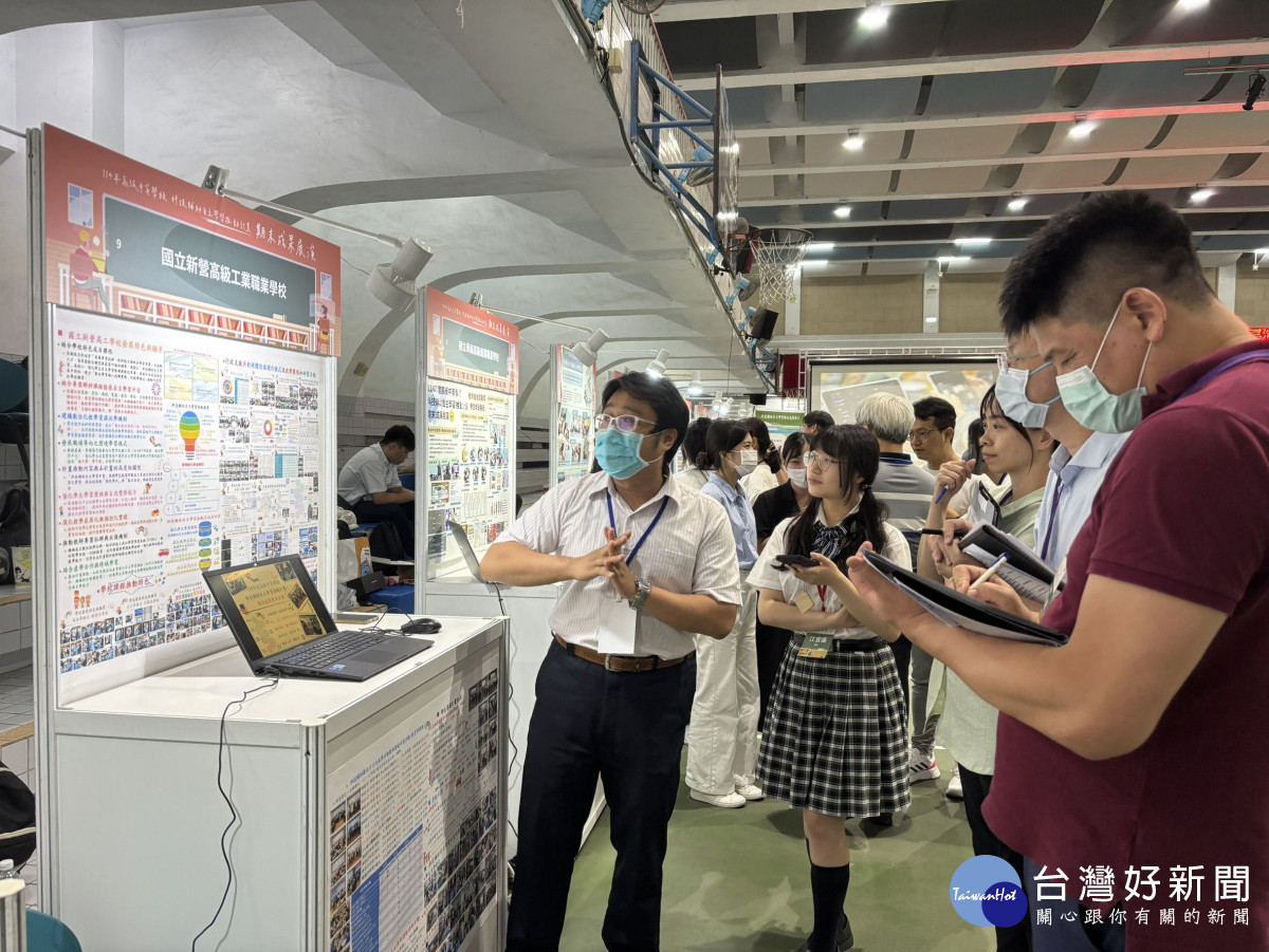 新營高工參加教育部計畫成果展榮獲優等