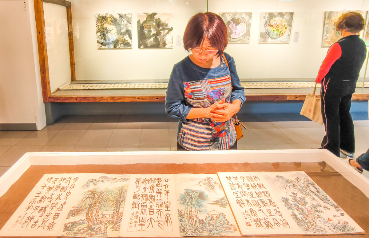 ▲陳俊合大師的作品。（圖/記者黃淑貞攝）