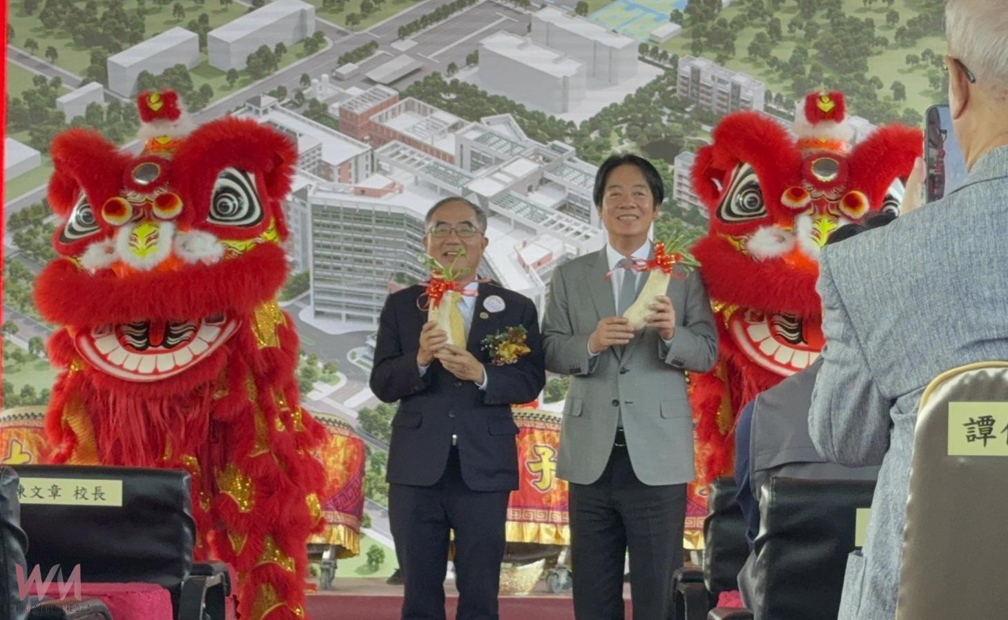 臺大虎尾二期工程129億動工 賴清德讚劉建國多年奔走促成 - https://www.watchmedia01.com
