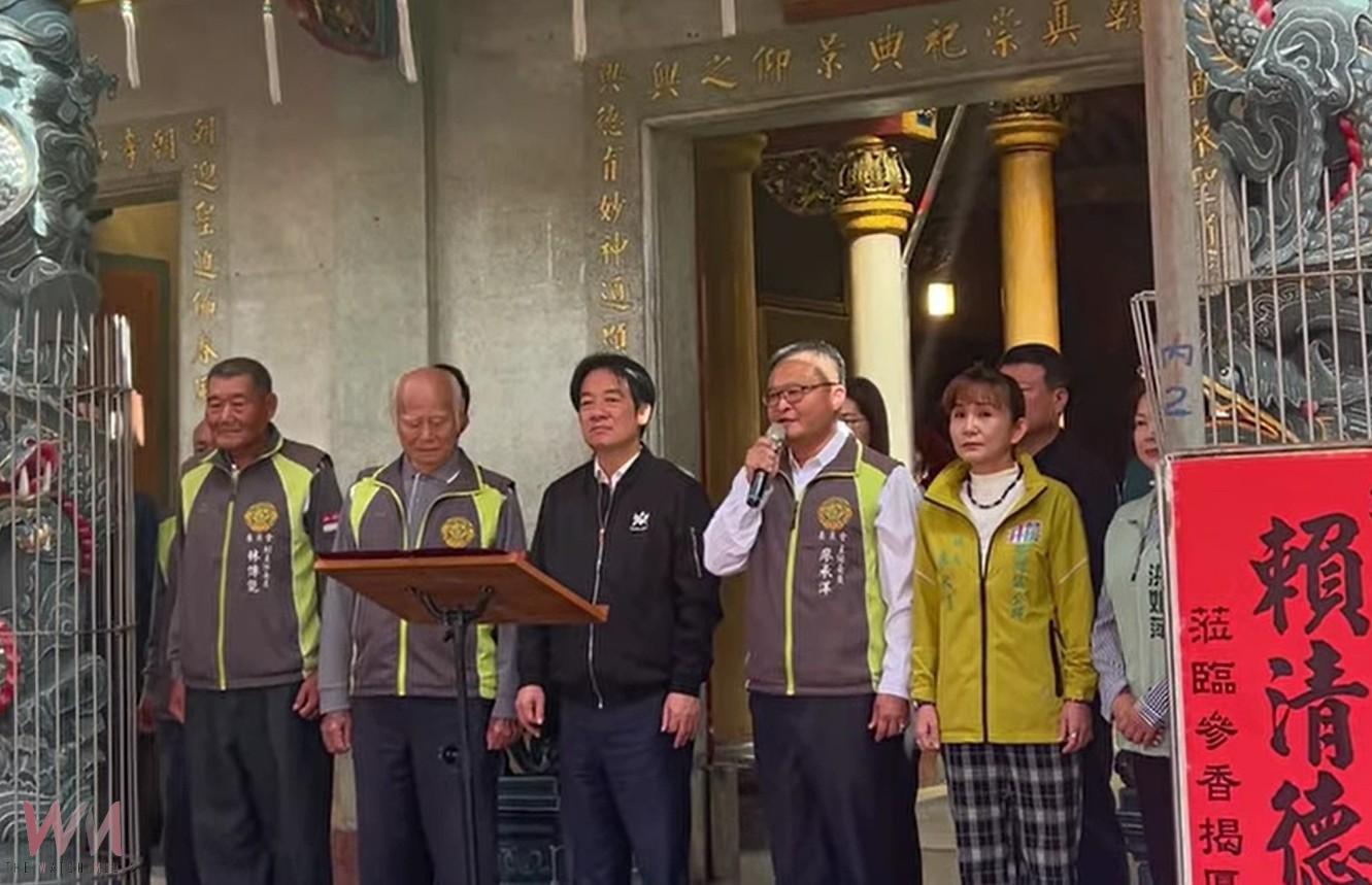 總統褒忠聚保宮參香祈福 獻匾「慈雲吐澤」盼台灣平安興盛 - https://www.watchmedia01.com