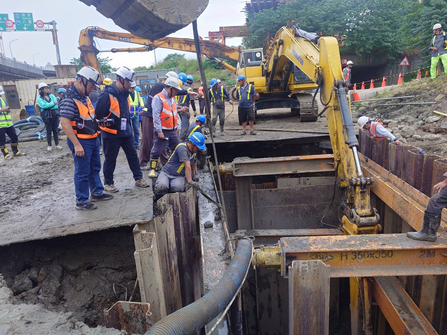 淡北道路施工造成淡水大停水 連日搶修今恢復供水 - https://www.watchmedia01.com