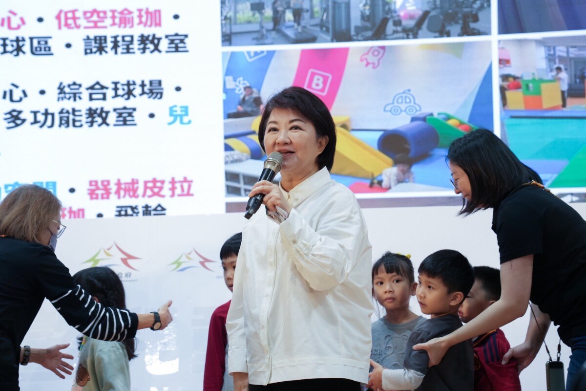 ▲市長盧秀燕開幕致詞。 (圖/中市府提供)