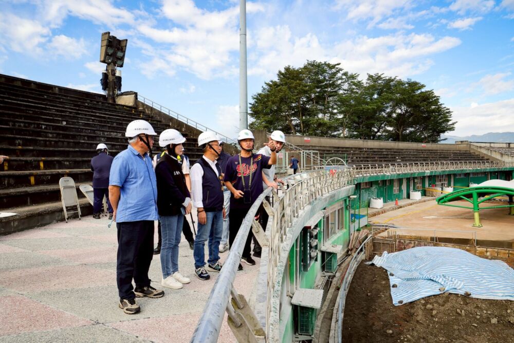 林茂盛視察羅東運動公園棒球場 掌握設施更新與環境優化情形 228 林茂盛視察羅東運動公園棒球場 掌握設施更新與環境優化情形 227