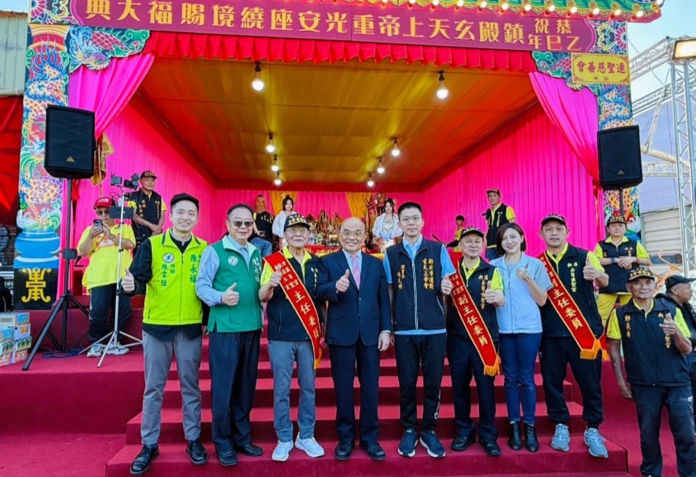 蘇巧慧代表總統贈匾新店玄聖宮 盼實現新北更好的發展願景 224 248251201a05