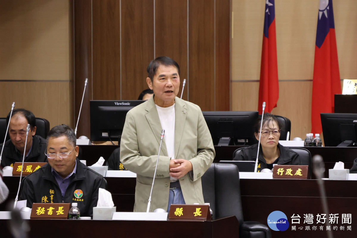 苗栗縣議會總質詢　鍾東錦強調行人安全最重要
