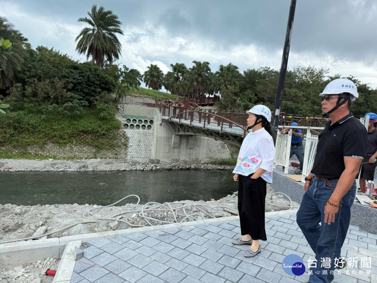 徐榛蔚會勘太平洋公園整修進度　力拚月底啟用