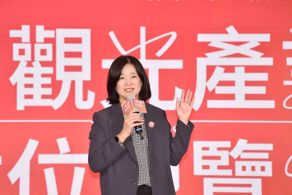 _觀光署長陳玉秀致詞。