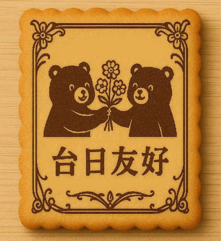所有符合免費入館資格的旅客，都可獲得象徵祝福的「台日應援團餅乾」