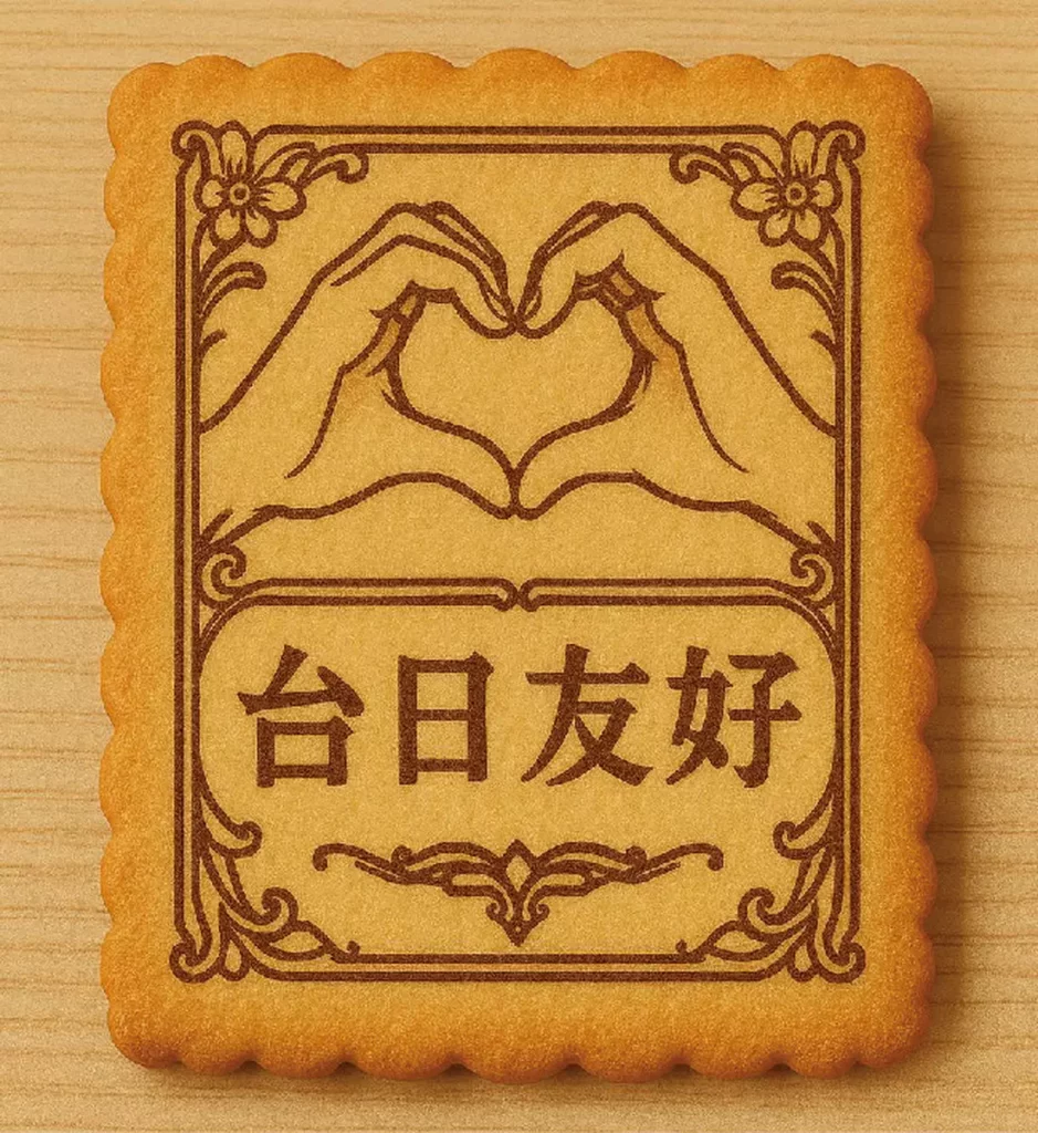 所有符合免費入館資格的旅客，都可獲得象徵祝福的「台日應援團餅乾」