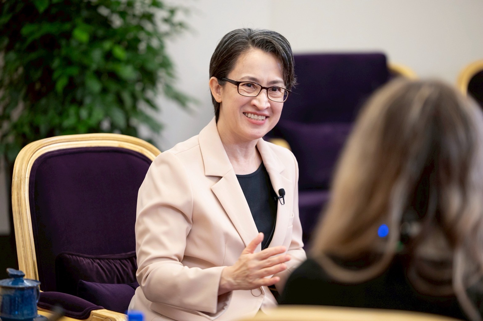 談國際對台誤解　蕭美琴：低估台灣人自我防衛意志很危險 213