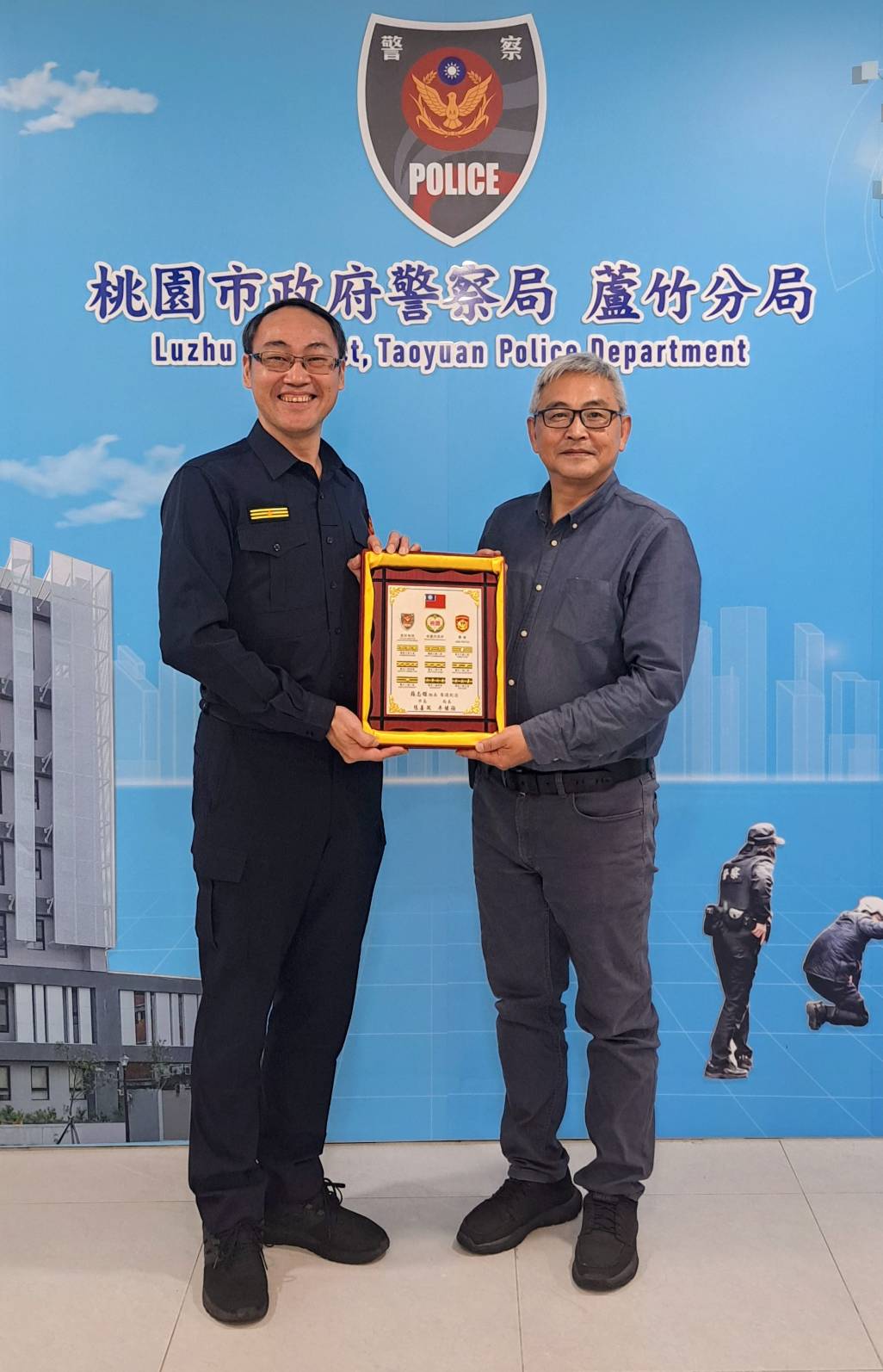 打造新廳舍大功臣!蘆竹分局蘇志雄組長警職生涯畫下圓滿句點 730486