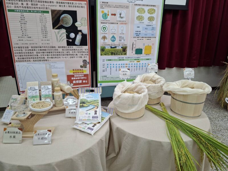 圖文:農試所發表台農88號 香米 耐熱省水、智慧監測打造永續稻作。