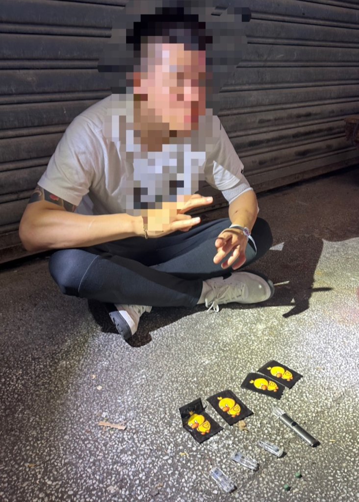 北市男atm前詭異徘徊遭帶回狂「發抖」 出派出所急抽喪屍煙彈馬上被抓回