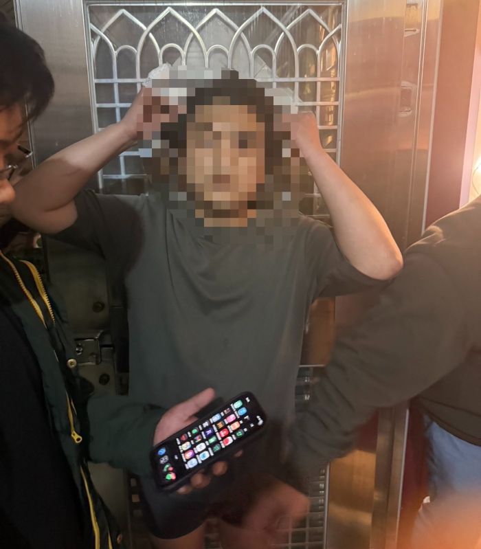 虛擬貨幣幌子設陷洗劫被害人 新莊警1日內迅速逮二嫌羈押禁見 20 《圖說》新莊警查獲李嫌到案。〈新莊分局提供〉