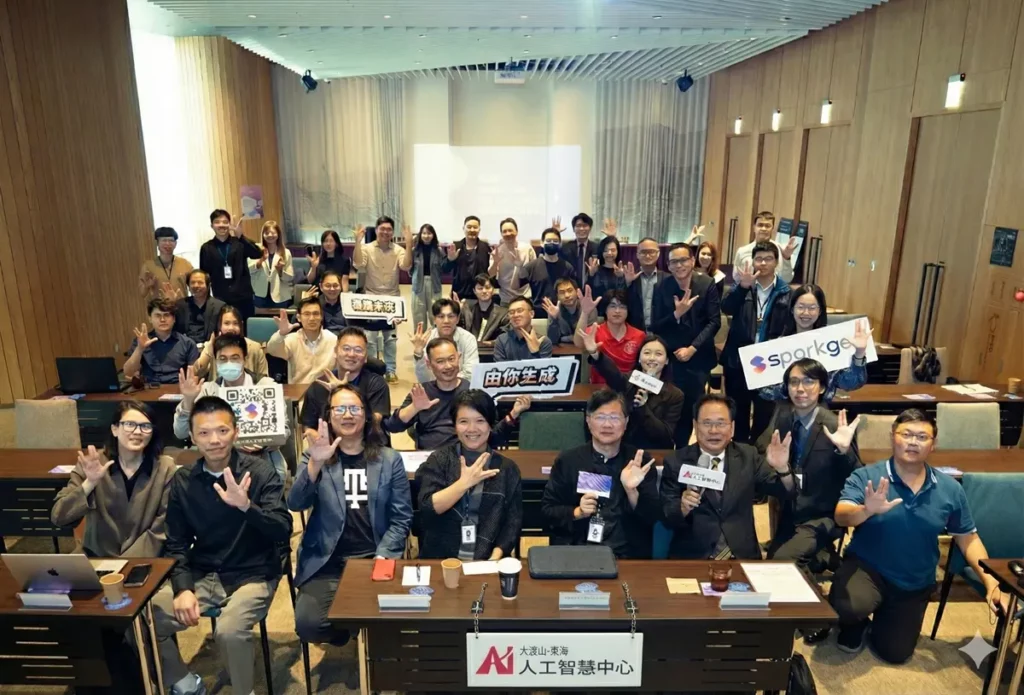 座談會匯集建築業者、科技企業與專家學者,共同討論AI在建築產業的應用情境與合作模式。(圖/東海大學提供)
