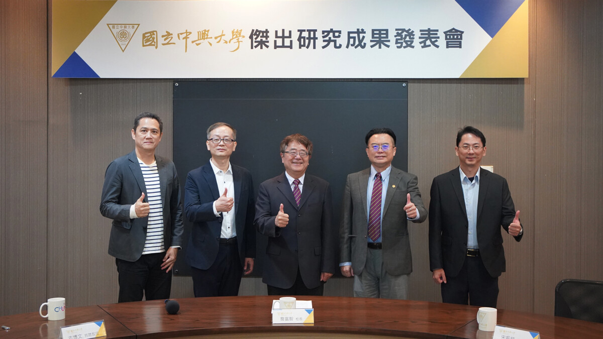 ▲興大今(3)日舉辦記者會,介紹運健所主導的跨國研究成果。