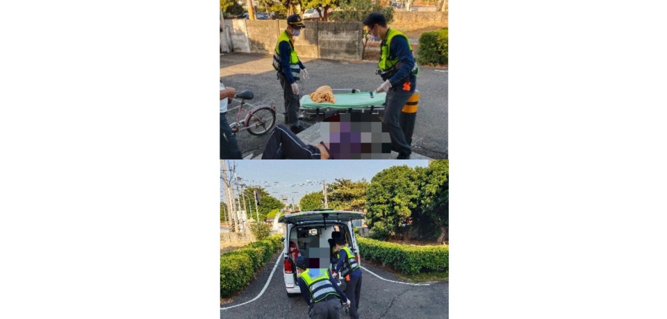 老翁身體不適求助　斗南警即時伸援手