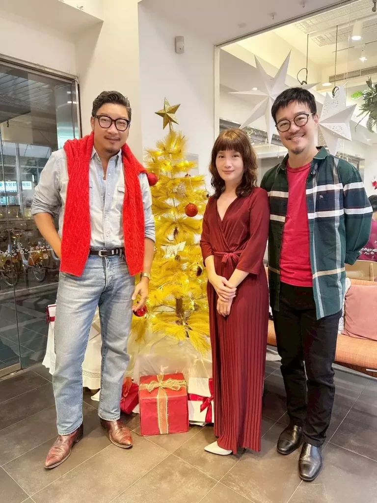 桂冠窩廚房x超男聯手企劃男人的餐桌哲學(左起Shelton、Sabrina、劉軒)
