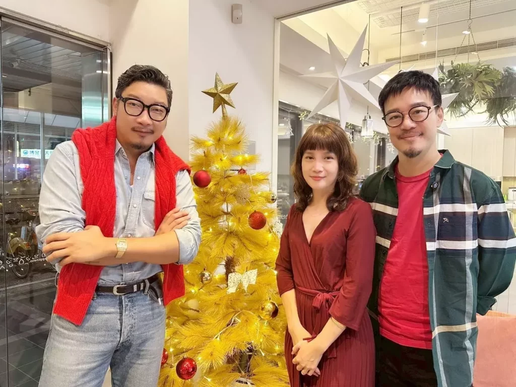 桂冠窩廚房x超男 聯手打造男人的餐桌哲學(左起Shelton、Sabrina、劉軒)