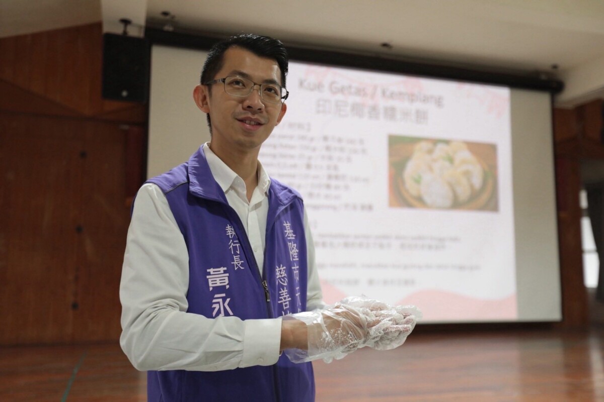 ▲天行者慈善協會執行長黃永翔力拚民進黨基隆市安樂區市議員初選。(圖/黃永翔臉書)