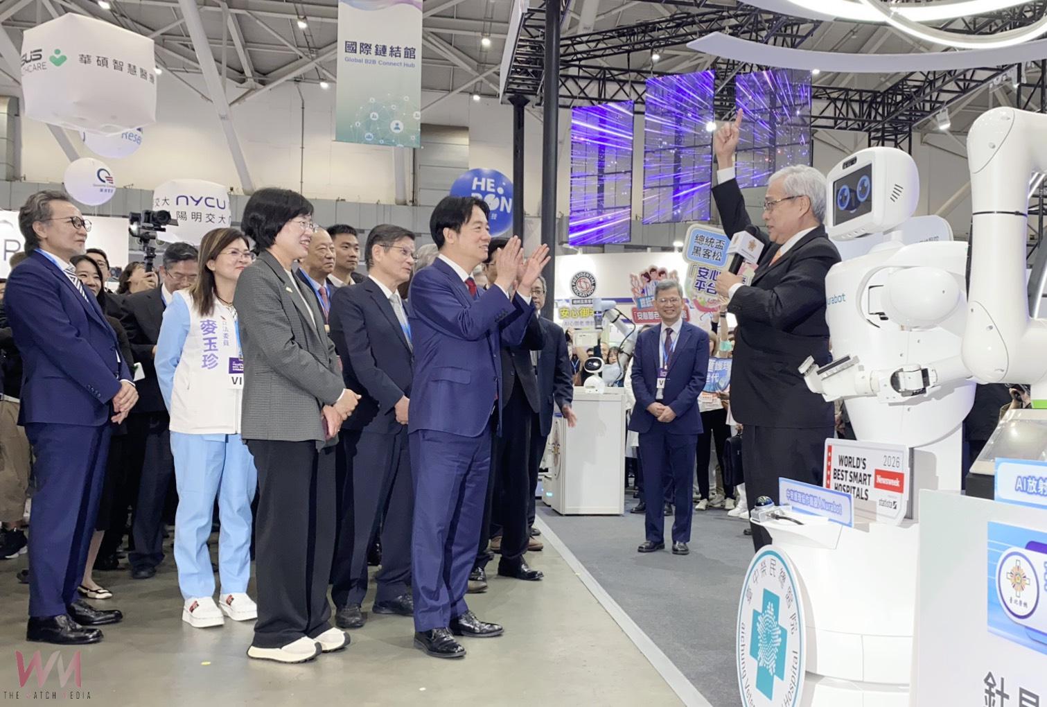 AI、機器人、遠距醫療齊發　臺中榮總「未來醫院」亮相台北醫療科技展 - https://www.watchmedia01.com