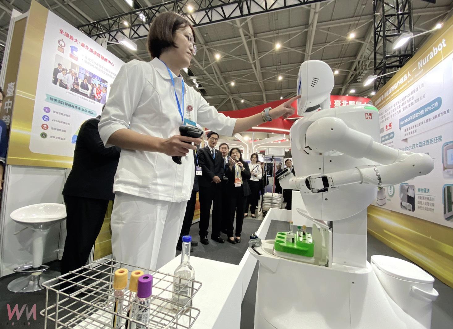 AI、機器人、遠距醫療齊發　臺中榮總「未來醫院」亮相台北醫療科技展 - https://www.watchmedia01.com