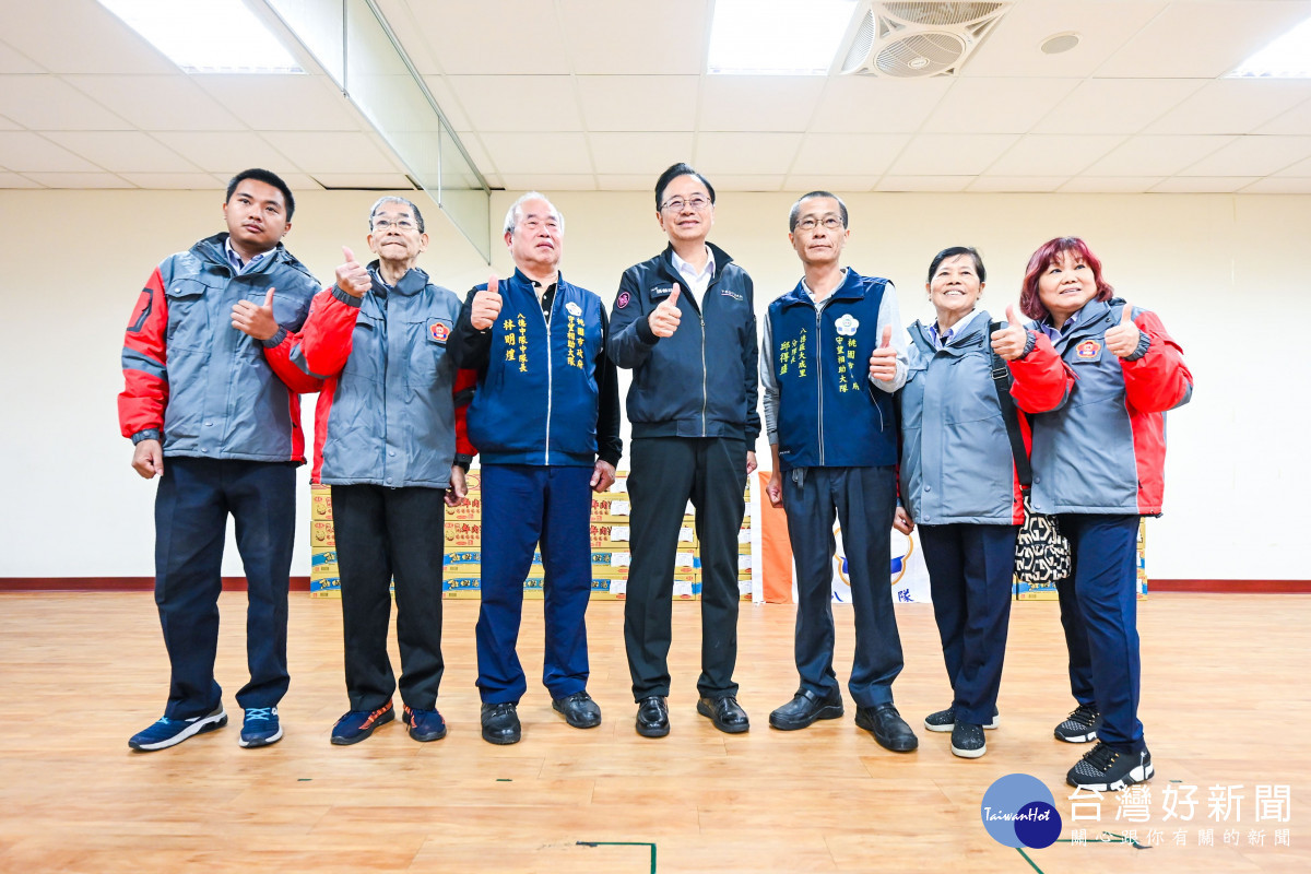 桃園市民防總隊守望相助大隊八德中隊114年慰勤活動。