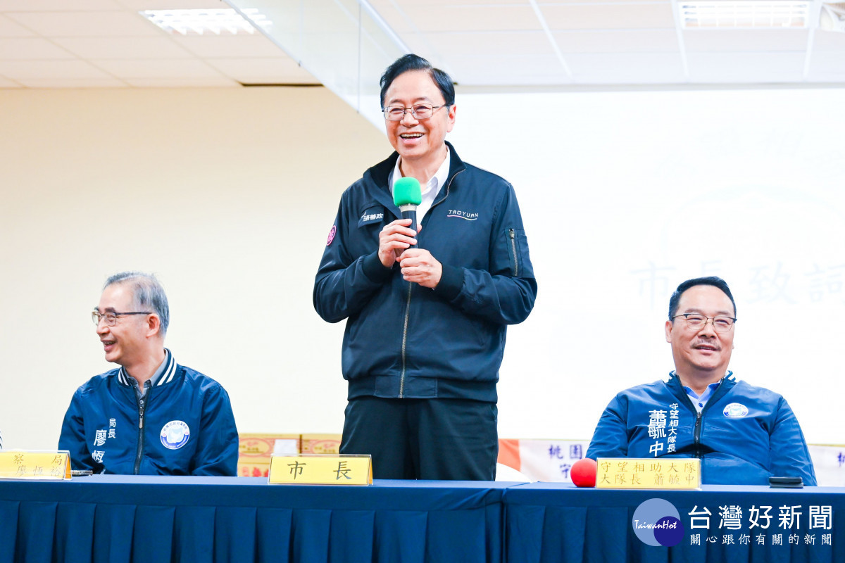 張市長致詞。