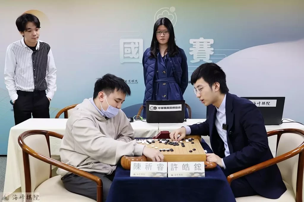 陳祈睿也表達對棋迷的感謝
