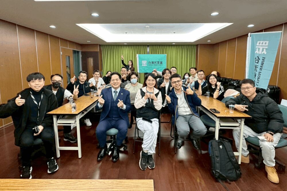 照片來源：台灣民眾黨新竹黨部