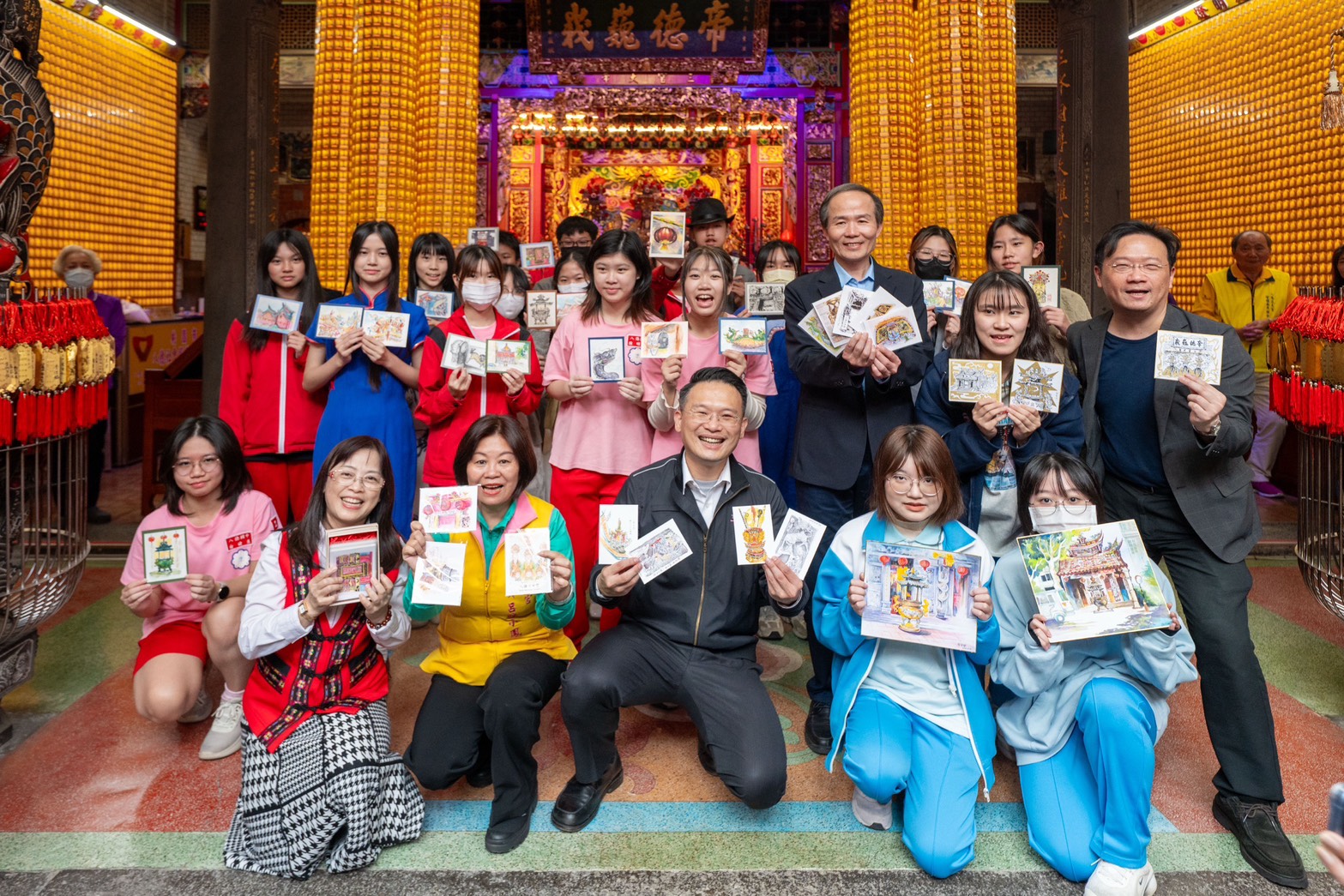八德三元宮宮慶繪畫比賽登場　蘇俊賓：打造最貼近生活的美學教育 191