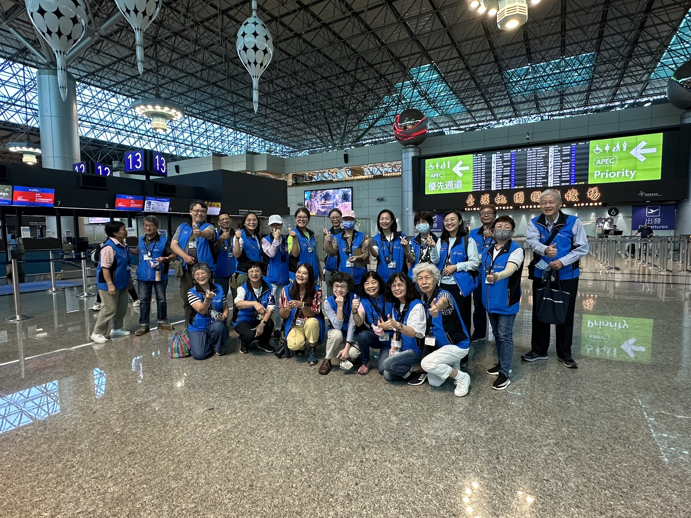 響應聯合國國際志工日 機場公司深化志願服務量能 推出導覽志工新服務 S 105005336