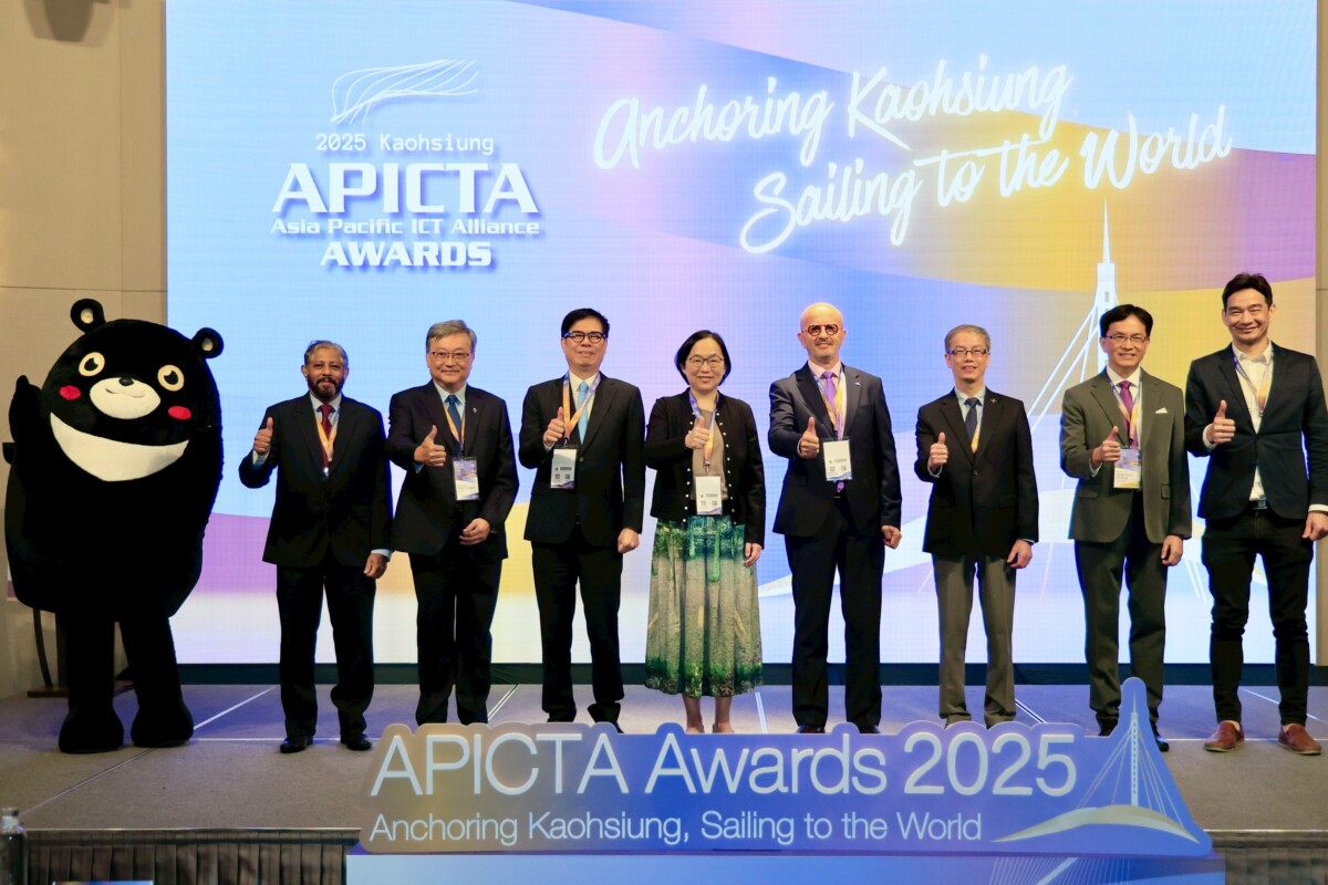 ▲高雄市長陳其邁出席「APICTA Awards 2025」開幕典禮,歡迎來自亞太各經濟體的國際團隊齊聚高雄,展現城市數位創新能量。