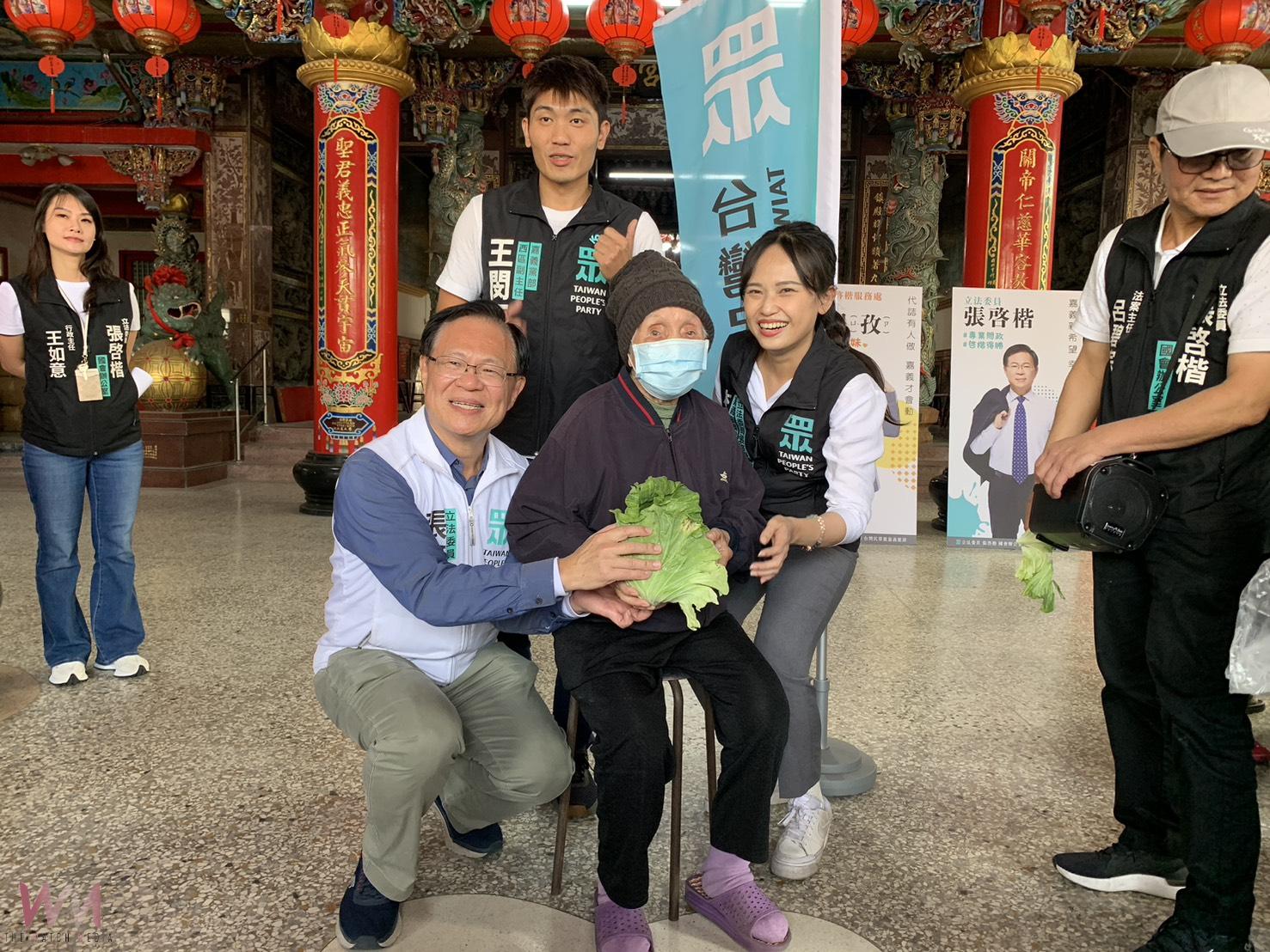 嘉義人張啓楷回嘉義送菜挺菜農助鄉親 未來還要為嘉義做更多的事 - https://www.watchmedia01.com