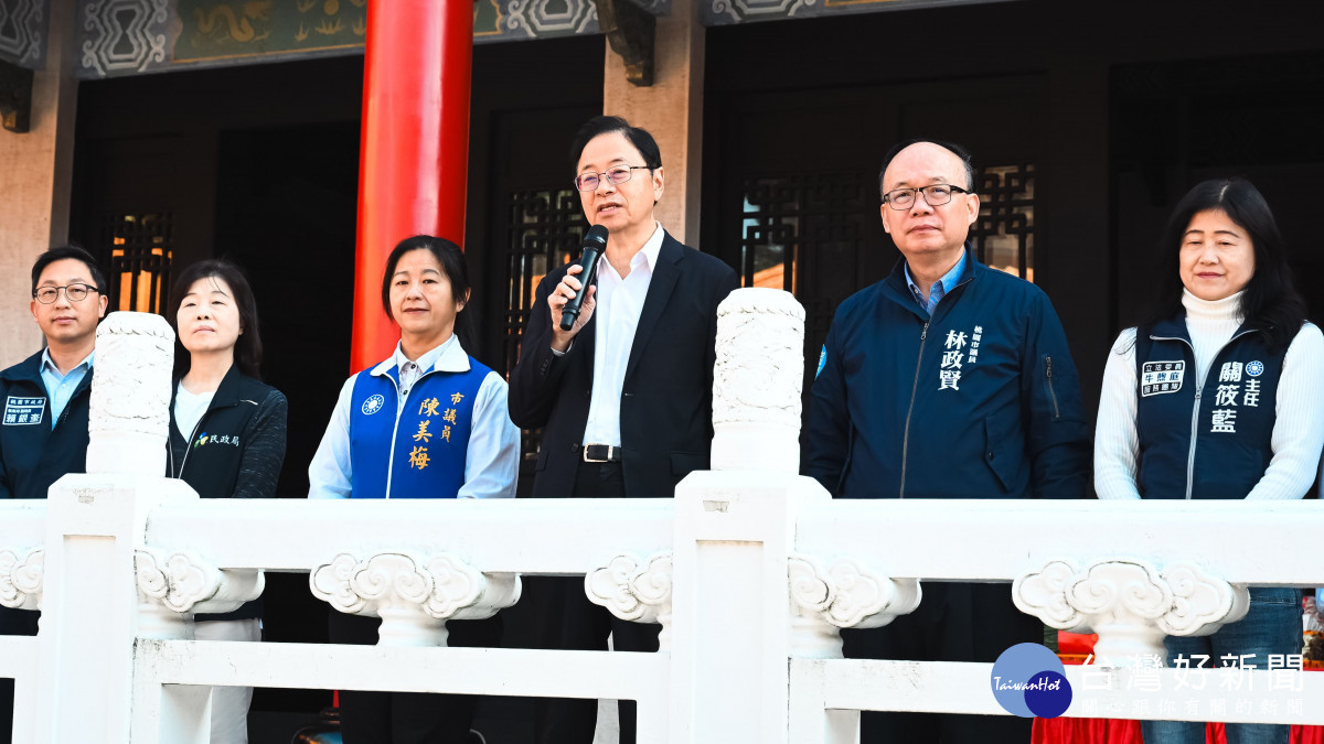 張市長致詞。