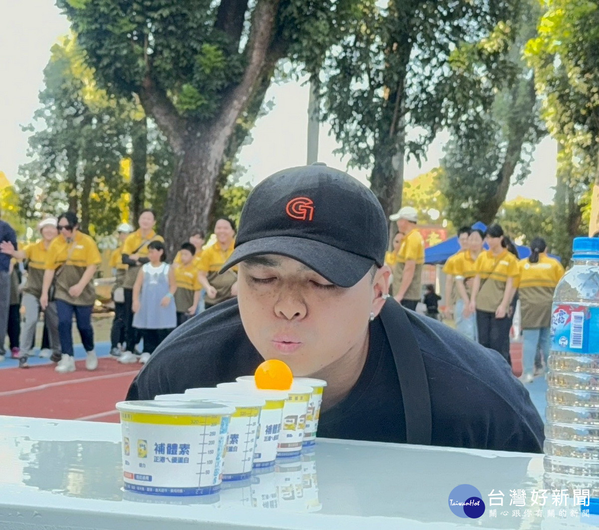 各項友誼賽都認真進行。（竹秀提供）