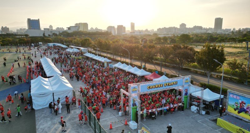 「SUPER MARIO: RUN TO THE GOAL」亞洲首站在台中！萬名玩家齊聚開跑