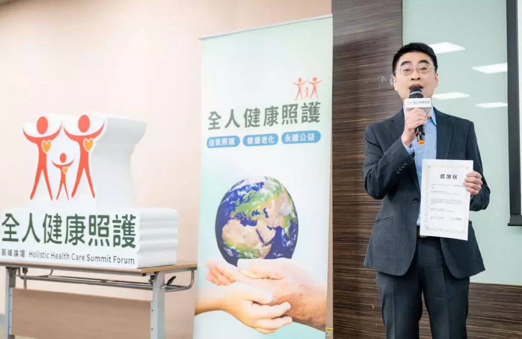 連訊通信被動元件事業處處長許煥彬。