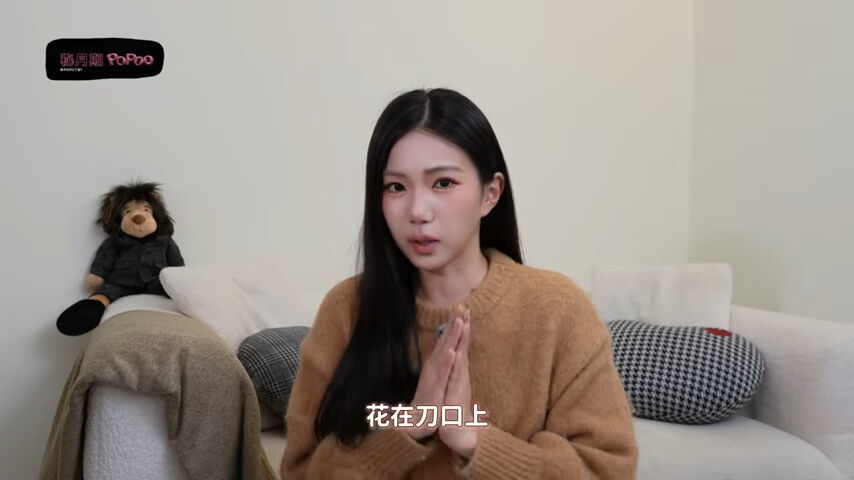 家寧挑戰一天吃超商即期品。(圖/翻攝家寧YouTube)