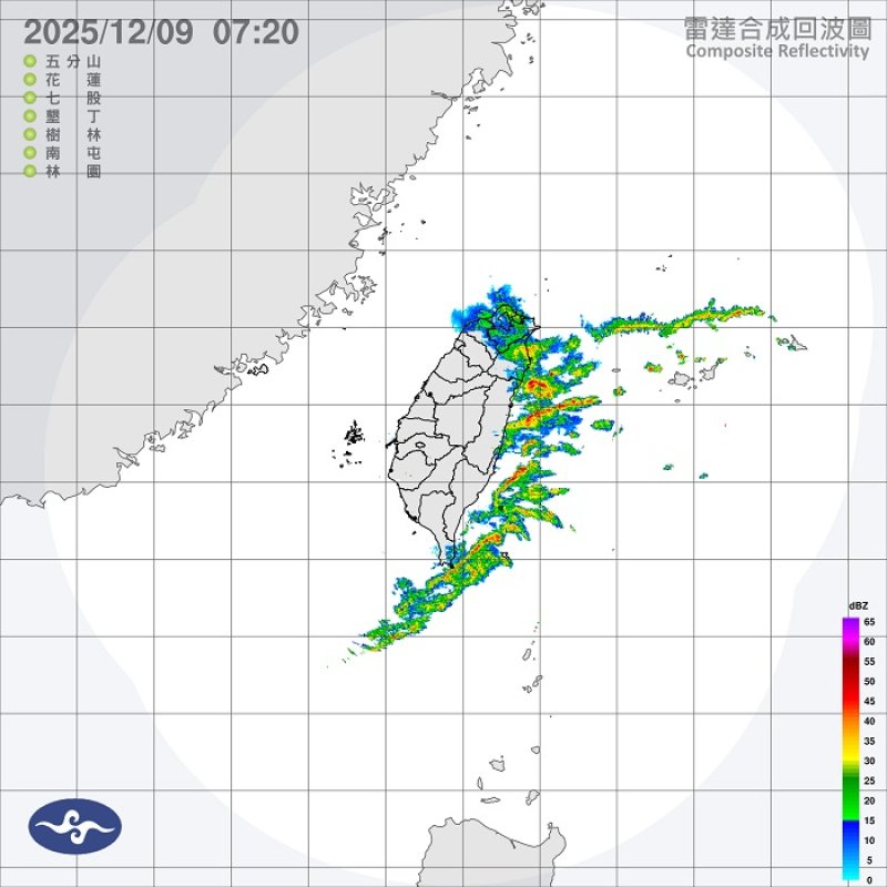 週二中南部低溫下探12度 大台北地區有局部陣雨