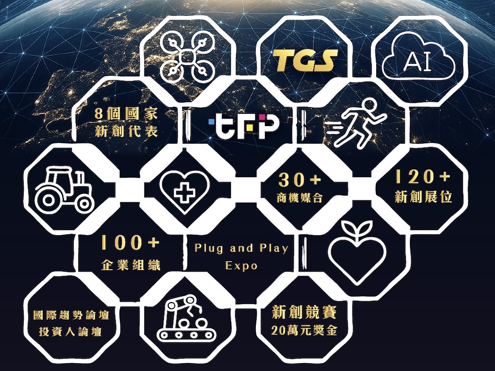 匯集八國新創團隊龐大能量 2025桃園青創博覽會即12/9登場 244 cnews124251208a04