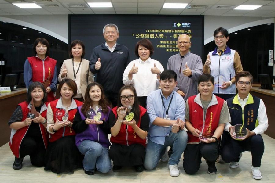嘉市專業力全國發光!榮獲三大領域個人獎展現城市溫度與治理實力