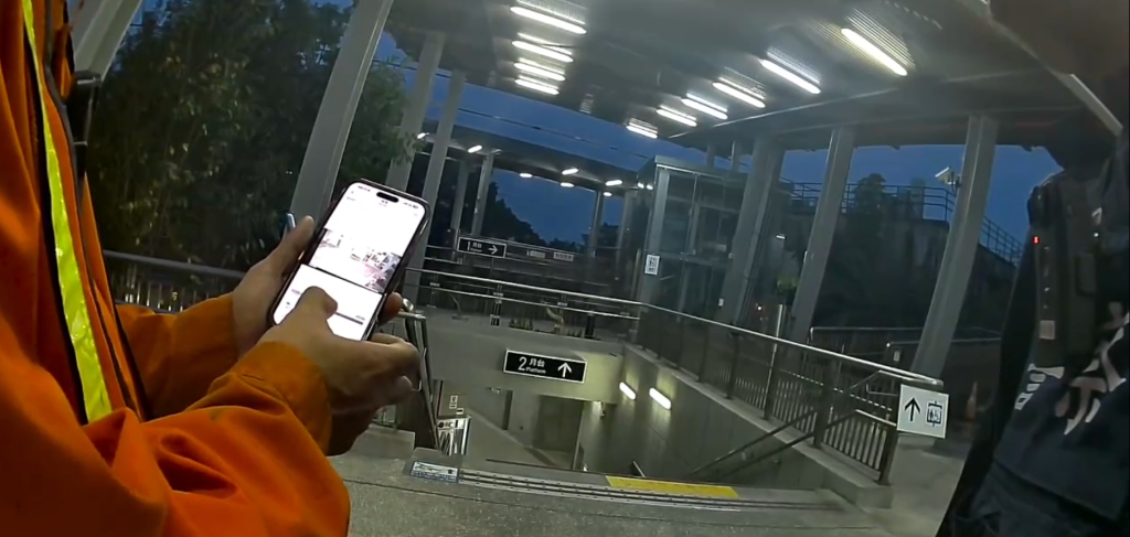 吉安車站旅客與站務員衝突! 作勢揮拳推擠滋事遭警帶離
