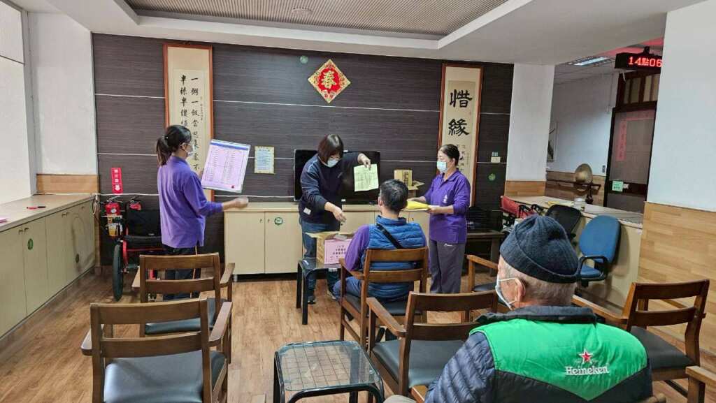 ▲中彰榮家辦理115年新屆伙食委員選舉,住民齊心打造幸福餐桌。(圖/中彰榮家提供)