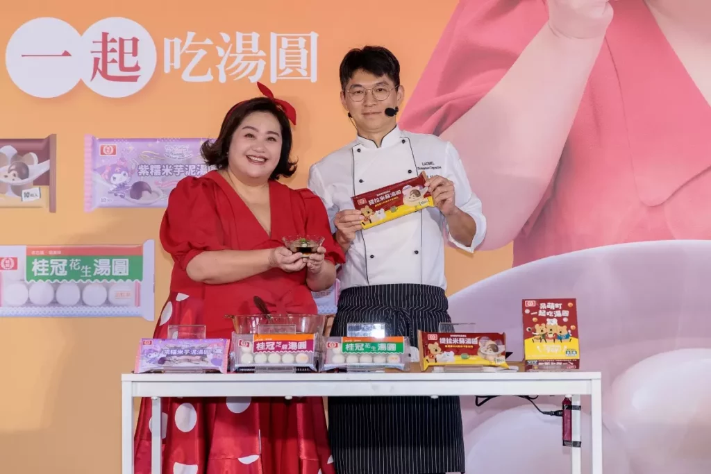 桂冠品牌大使鍾欣凌現學湯圓甜點【義式提拉米蘇湯圓奶酪】