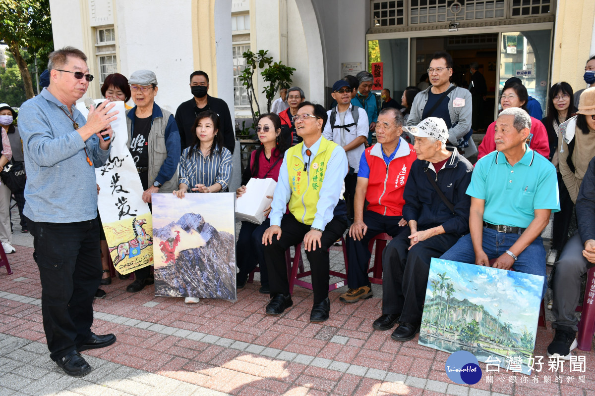 專業建築師兼藝術家羅榮源。圖/彰化市公所提供