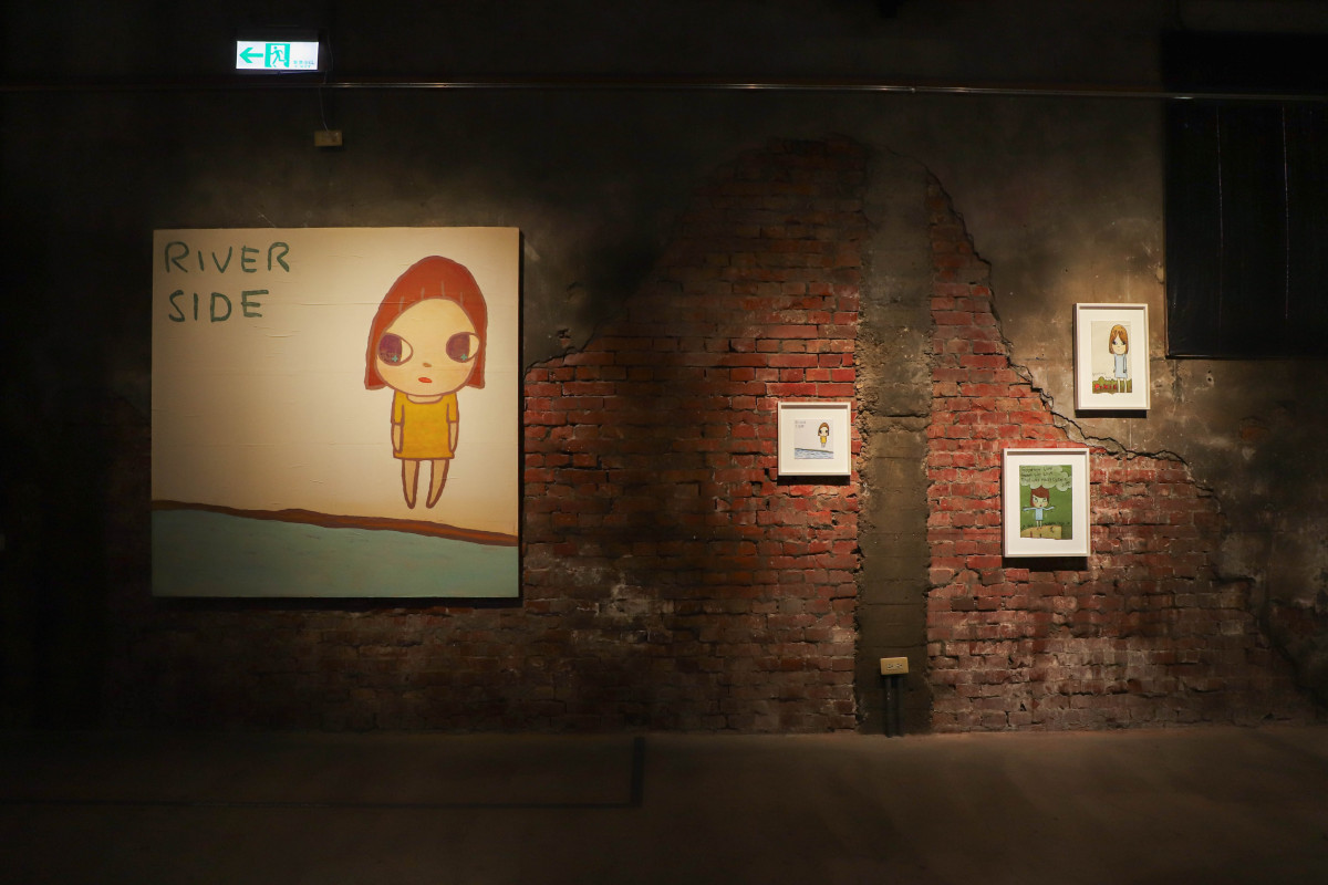 奈良美智10年巡展「凋謝的花(2020版)」首度在台展出／嘉義縣府提供