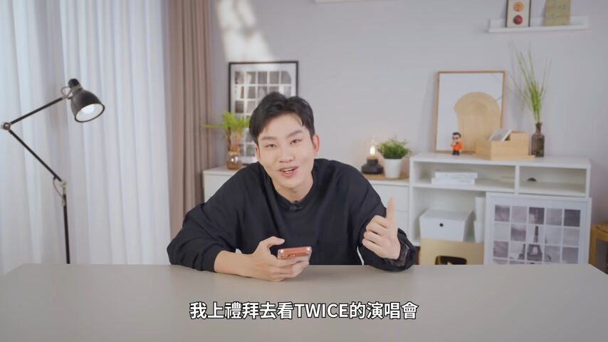 Joeman看TWICE演唱會竟跑錯地方。（圖／翻攝Joeman YouTube）