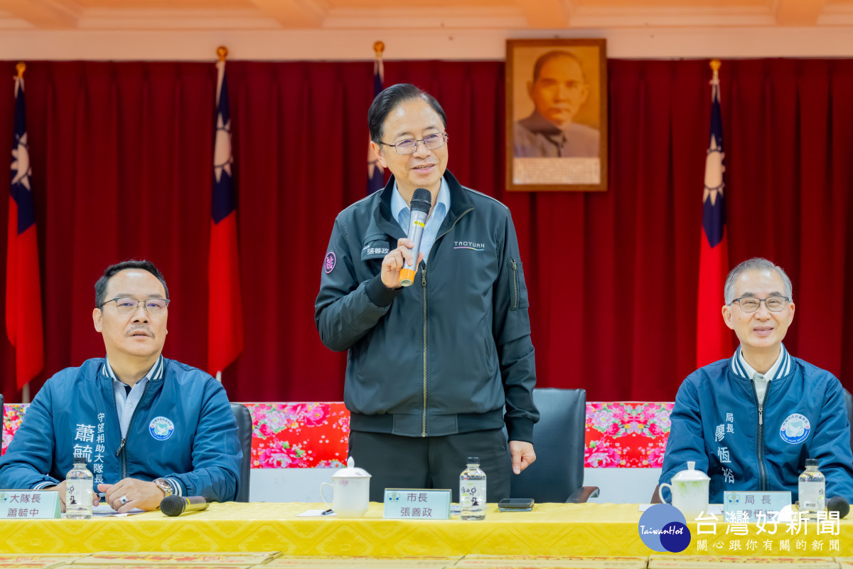 張市長致詞。